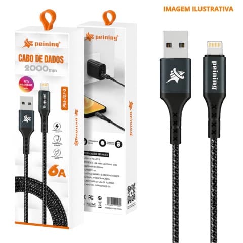 Cabo Lightning para iPhone Peining 1m