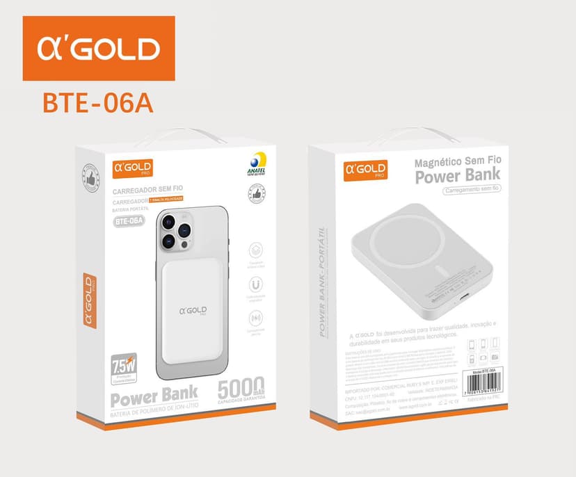 Power Bank MagSafe 5000mAh