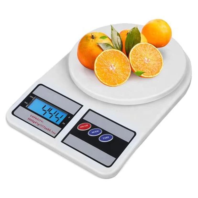 Balança Digital de Cozinha Hardline 10 kg, Branca