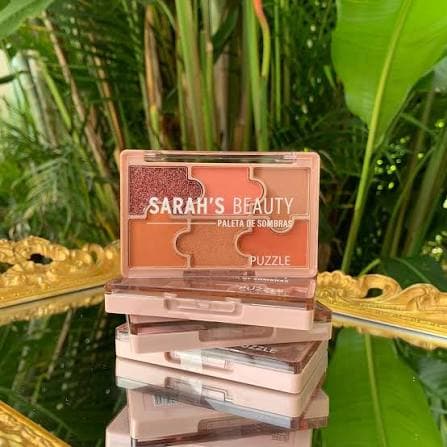 Paleta de Sombras Puzzle Sarah's Beauty S8204 - 6 Cores