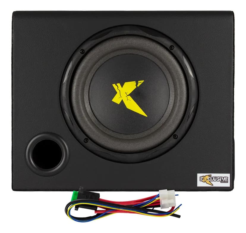 Caixa Amplificada 300W Exclusive XC300 Trapezio Subwoofer 8 Polegadas